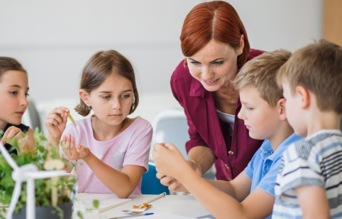 How to show green energy to children?